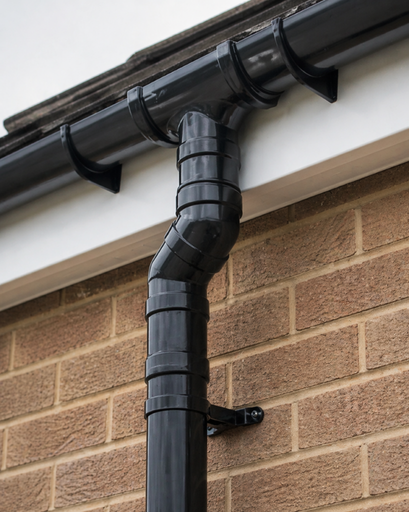 guttering and downpipes