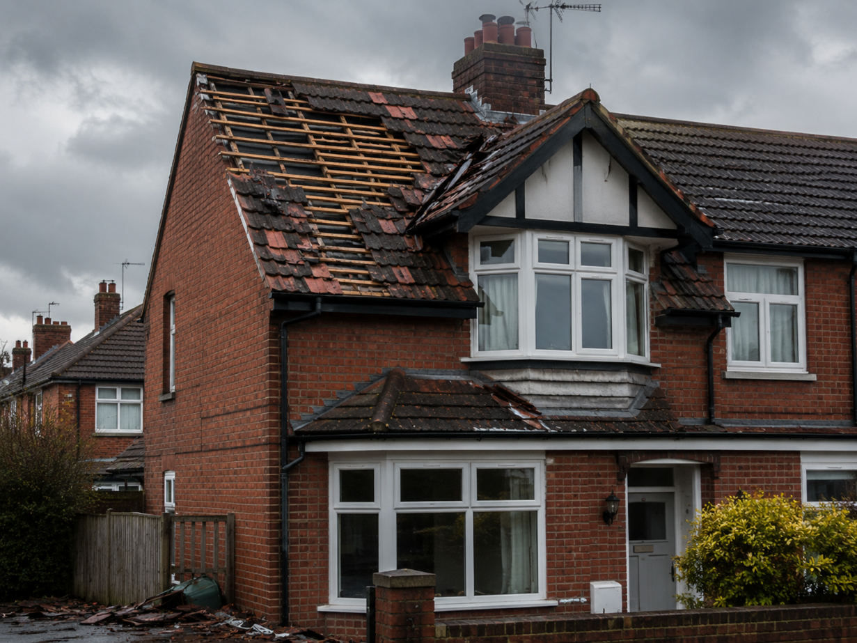 storm damage gloucester